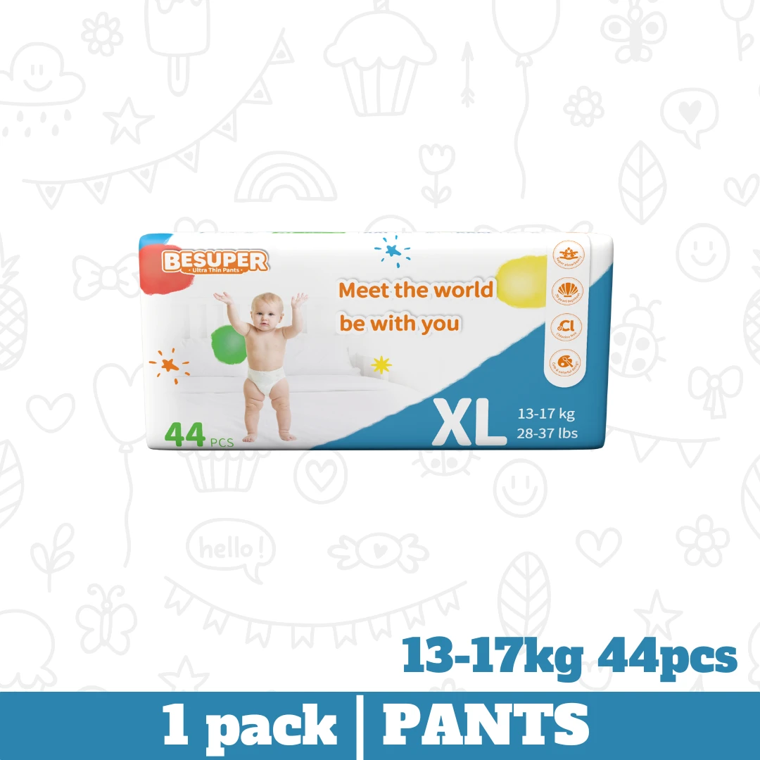 Besuper Ultra-Thin Pants Diapers (Size L To 3XL) 2 Besuper Ultra-Thin Pants Diapers (Size L To 3XL) - Image 2