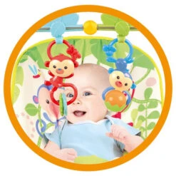 Lucky Baby Deluxe Bouncer - Green Safari -Baby Products Sale Store 22137D41 7542 4BB2 8430 8CFA4076BE21