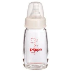 Pigeon Slim-Neck Nursing Glass Bottle - 120ml