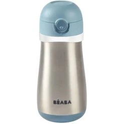 Beaba Stainless Steel Spout Bottle 350ml (Assorted Colours) -Baby Products Sale Store 29A4E406 1784 4F74 9016 83B20DF21051