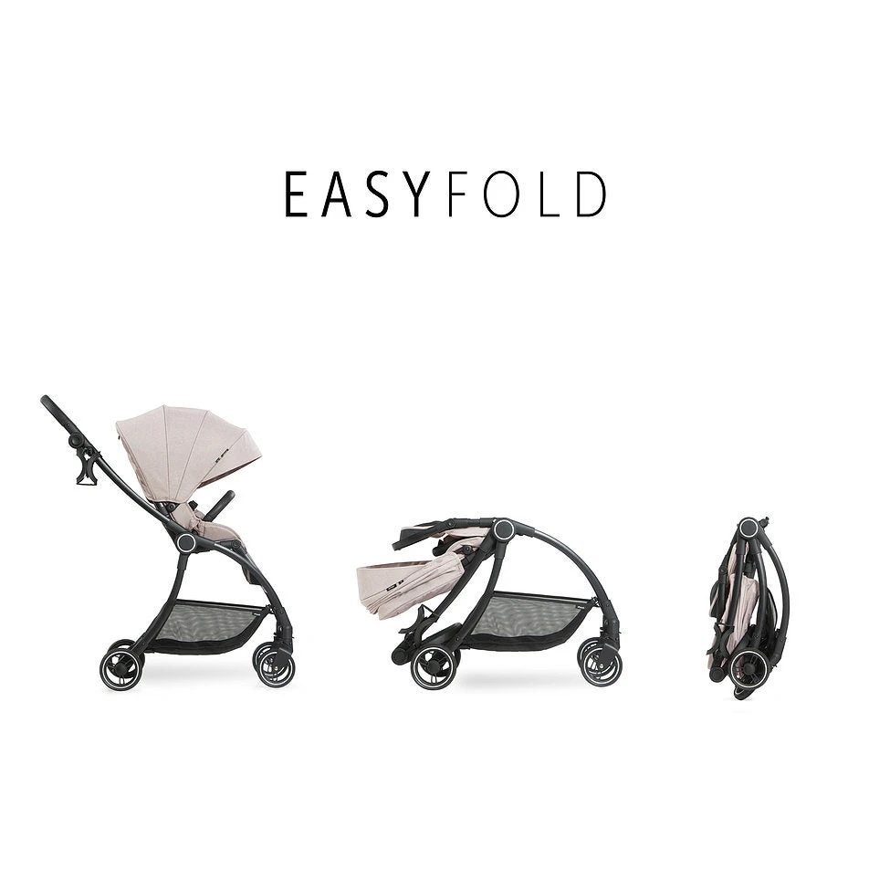 Hauck Eagle 4S Colibri Stroller (Beige): Lightweight, Travel System, Reversible 3 Hauck Eagle 4S Colibri Stroller (Beige): Lightweight, Travel System, Reversible - Image 3