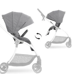Hauck Eagle 4S Colibri Stroller (Grey): Lightweight, Travel System, Reversible -Baby Products Sale Store 29a72f 4f3f21c9f6a44cb9bc7df24c5a266c56 mv2