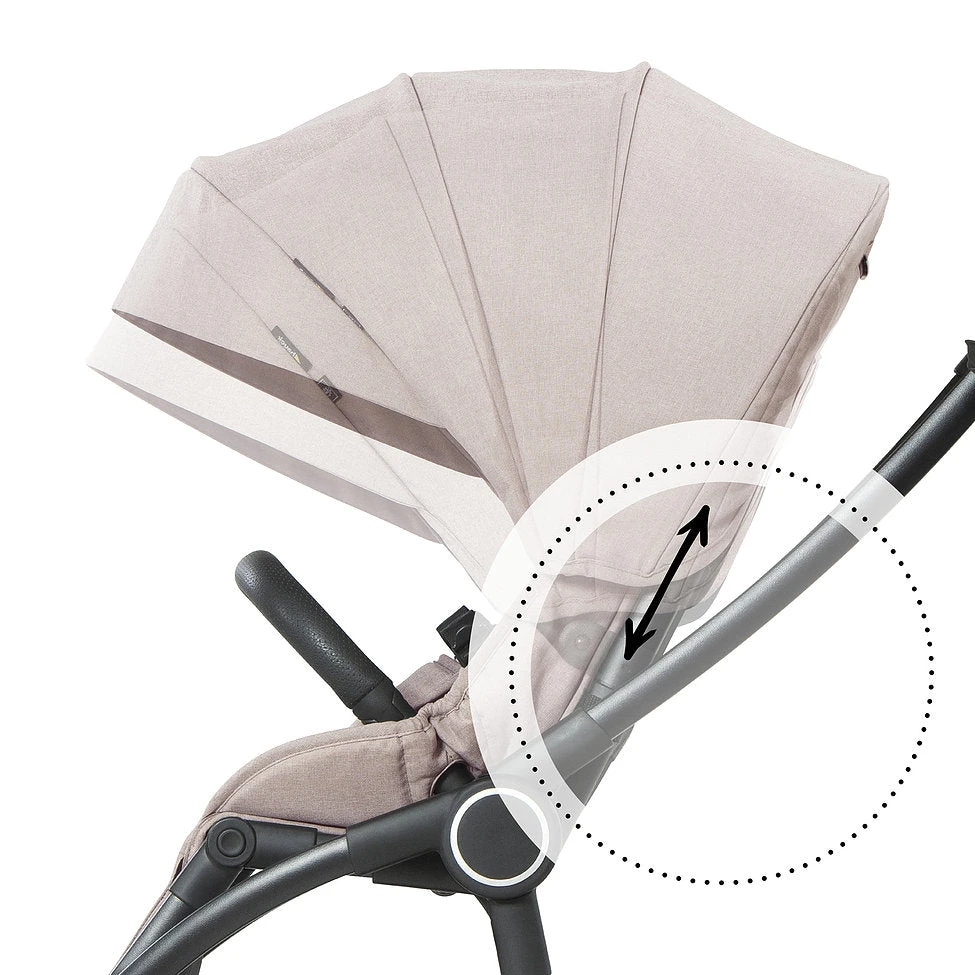 Hauck Eagle 4S Colibri Stroller (Beige): Lightweight, Travel System, Reversible 6 Hauck Eagle 4S Colibri Stroller (Beige): Lightweight, Travel System, Reversible - Image 6