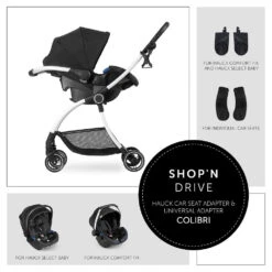 Hauck Eagle 4S Colibri Stroller (Grey): Lightweight, Travel System, Reversible -Baby Products Sale Store 29a72f c8847424b3944707b1ca997bfbf56332 mv2