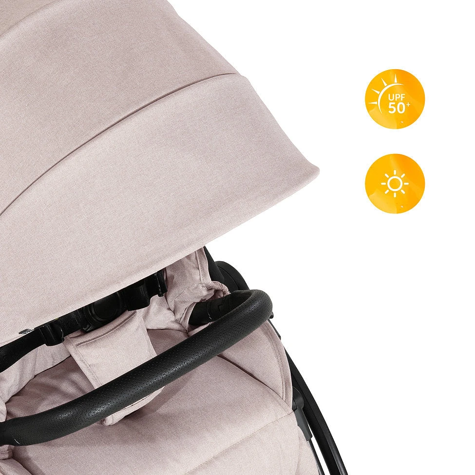 Hauck Eagle 4S Colibri Stroller (Beige): Lightweight, Travel System, Reversible 13 Hauck Eagle 4S Colibri Stroller (Beige): Lightweight, Travel System, Reversible - Image 13