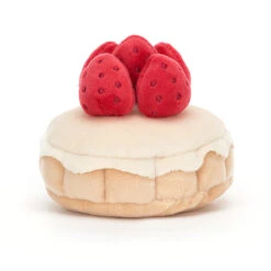 Jellycat Pretty Patisserie Tarte Aux Fraises - H7cm -Baby Products Sale Store 32B158BE DF16 4326 913B 1798071DE384