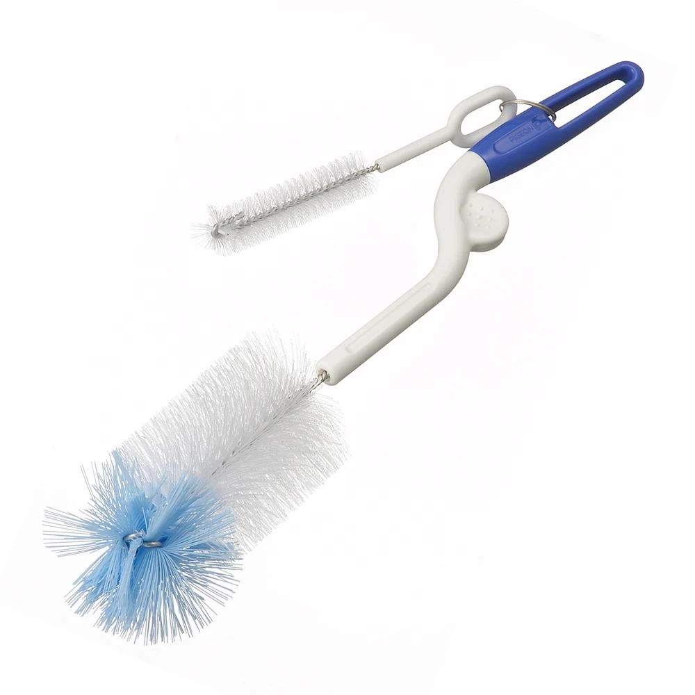 Pigeon Nylon Brush (Rotary) With Nipple Brush X4 1 Pigeon Nylon Brush (Rotary) With Nipple Brush X4