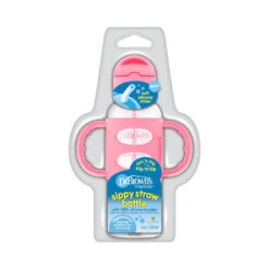 Dr. Brown’s PP Narrow Sippy Straw Bottle W Silicone Handles (Assorted Designs -Baby Products Sale Store 56BA7AC4 3A4F 4BC4 9A2F 13A28708F958
