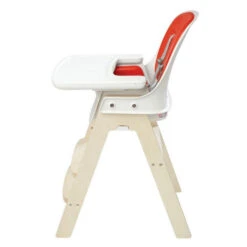 Oxo Tot Sprout High Chair - Orange/Birch -Baby Products Sale Store 6309200 3