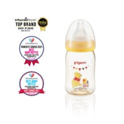 Pigeon SofTouch PPSU Nursing Bottle (Winnie The Pooh) - 160ml