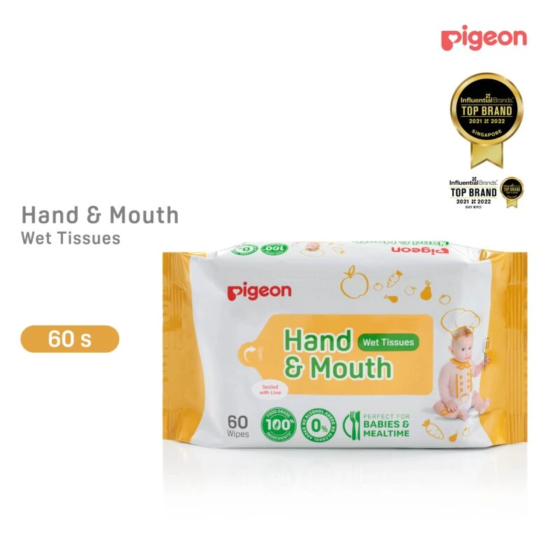 Pigeon Hand And Mouth Wet Tissues 60 Sheet 2 In 1 X3 1 Pigeon Hand And Mouth Wet Tissues 60 Sheet 2 In 1 X3