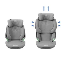 Maxi-Cosi Kore Pro I-Size Baby Child Car Seat - Authentic Grey 2021 Model (3.5y-12y) (15-36kg) -Baby Products Sale Store 8741510110U4Y2019 2019 maxicosi carseat toddlercarseat koreproisize grey authenticgrey growwithyourchild front