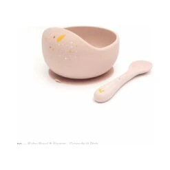 Oribel Baby Bowl & Spoon - Grapefruit Pink -Baby Products Sale Store 889F8042 6790 44FB BB65 7EA4B5E23E84