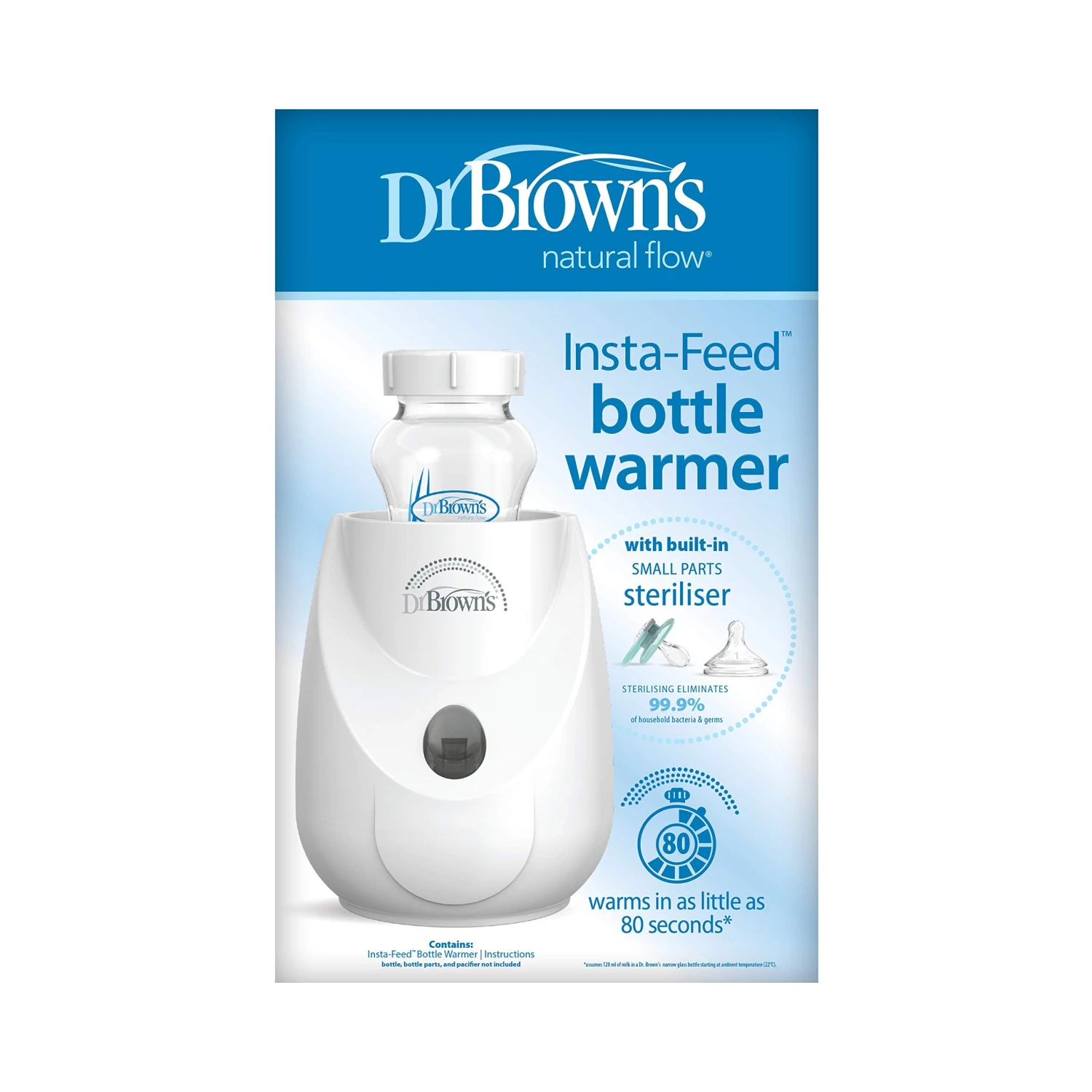 Dr. Brown’s InstaFeed Bottle Warmer & Steriliser 2 Dr. Brown’s InstaFeed Bottle Warmer & Steriliser - Image 2