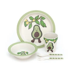 JellyCat Amuseable Avocado Bamboo Set -Baby Products Sale Store ABAM4A 3