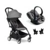 BABYZEN YOYO² Travel System - Grey Bundle (car Seat + Fabric Pack With Frame)