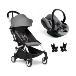 BABYZEN YOYO² Travel System - Grey Bundle (car Seat + Fabric Pack With Frame) -Baby Products Sale Store BABYZENYOYO2TravelSystem Grey3