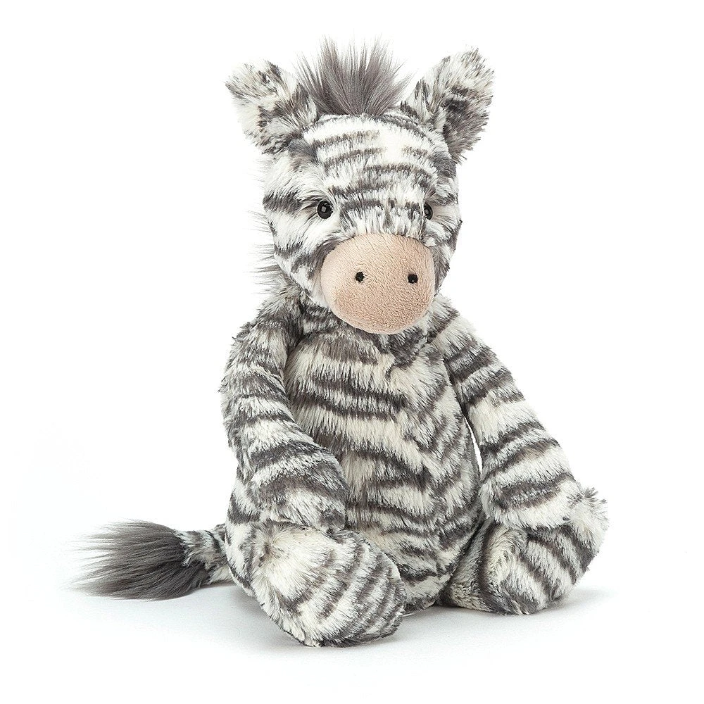 JellyCat Bashful Zebra - Medium H31cm 1 JellyCat Bashful Zebra - Medium H31cm