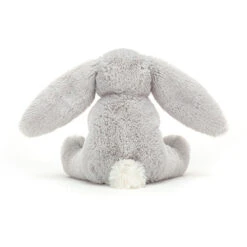 JellyCat Bashful Silver Bunny Wooden Ring Toy -Baby Products Sale Store BAS4WS 2
