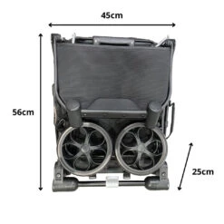 Bonbijou Lux Stroller 2021 - Light Stone Grey -Baby Products Sale Store BB70606BonbijouLuxStroller StoneGrey 12