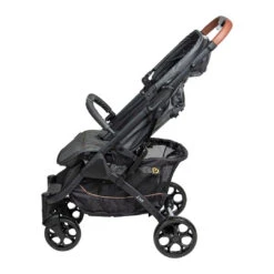 Bonbijou Lux Stroller - Dark Pebble Grey -Baby Products Sale Store BB70607BonbijouLuxStroller PebbleGrey 07