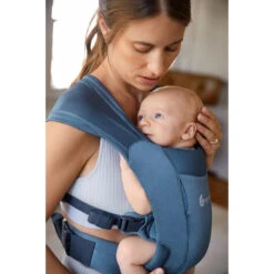 Ergobaby Embrace Soft Air Mesh Newborn Baby Carrier (Assorted Designs) -Baby Products Sale Store BCEMASAMBLU 6 1024x1024 jpg