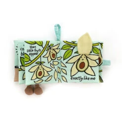 JellyCat Avocado Fabric Book -Baby Products Sale Store BK4AA 3