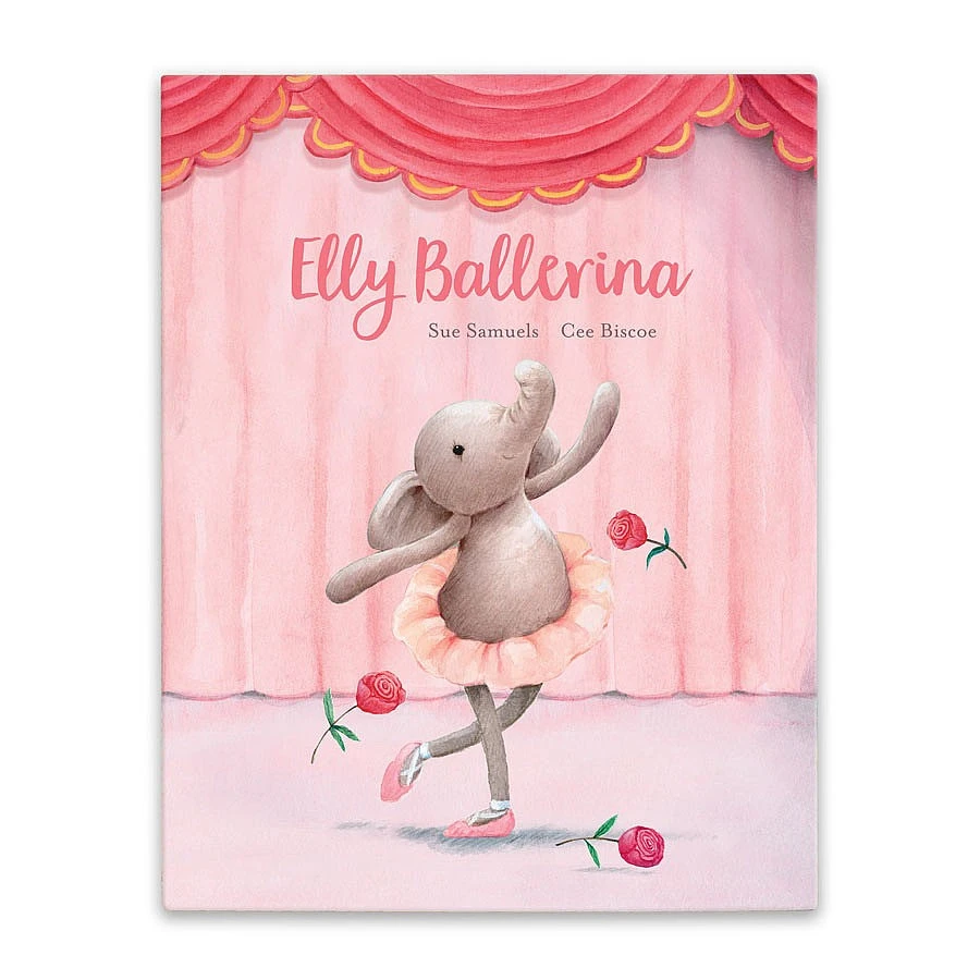 JellyCat Elly Ballerina Book 1 JellyCat Elly Ballerina Book