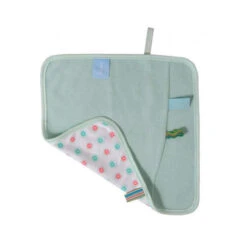 Snoozebaby Burping Cloth - Organic Mint