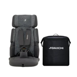 Daiichi Easy Carry 2 Portable Car Seat - Charcoal [Pre-order ETA Sept 2023]