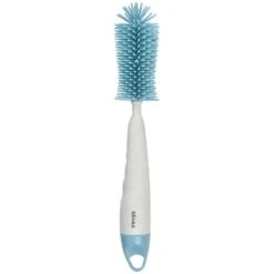 Beaba 2-in-1 Silicone Bottle Brush - Blue