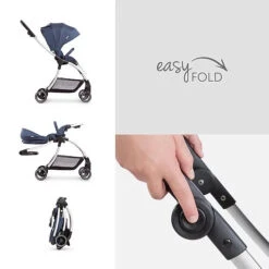 Hauck Eagle 4S Stroller (Blue): Lightweight, Travel System, Reversible -Baby Products Sale Store Eagle4SStroller Blue Lightweight TravelSystem Reversible 7