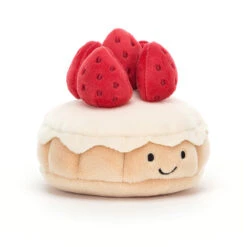 Jellycat Pretty Patisserie Tarte Aux Fraises - H7cm