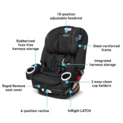 Graco® 4Ever® DLX SnugLock® 4-in-1 Car Seat - Tomlin (Online Exclusive) -Baby Products Sale Store Graco4EverDLXSnugLock4 in 1CarSeatTomlin 05 1000x aa6109cf cfe4 4511 bc41 55bdf7fe550e