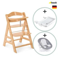 Hauck Alpha+ Trio: Highchair + Tray + Bouncer