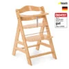 Hauck Alpha+ Wooden Highchair (Natural)