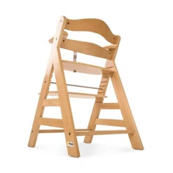 Hauck Alpha+ Wooden Highchair (Natural) -Baby Products Sale Store HauckAlpha WoodenHighchair Natural 11