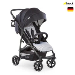 Hauck Rapid 4S Stroller (Black): Multi-Terrain, Travel System, One-Hand Fold