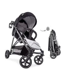 Hauck Rapid 4S Stroller (Black): Multi-Terrain, Travel System, One-Hand Fold -Baby Products Sale Store HauckRapid4SStroller Black Multi Terrain TravelSystem One HandFold 4