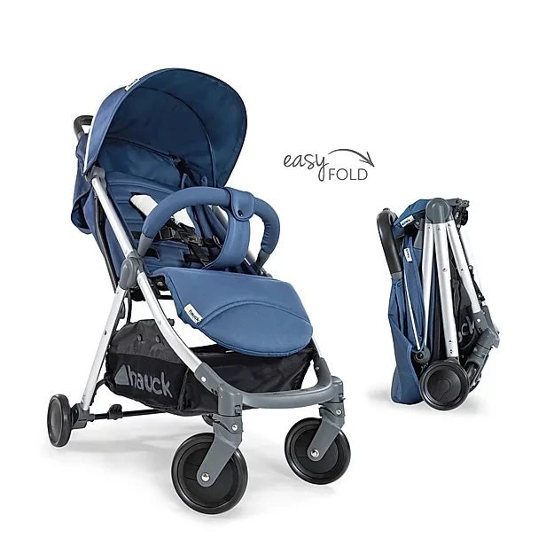 Hauck Swift Plus Stroller (Blue): Lightweight, One-Hand Fold 2 Hauck Swift Plus Stroller (Blue): Lightweight, One-Hand Fold - Image 2