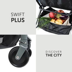 Hauck Swift Plus Stroller (Blue): Lightweight, One-Hand Fold 20 Hauck Swift Plus Stroller (Blue): Lightweight, One-Hand Fold -Baby Products Sale Store HauckSwiftPlusStroller Blue Lightweight One HandFold 9