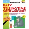 Kumon Flash Cards - Easy Telling Time Write And Wipe