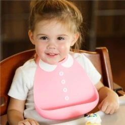Make My Day Bib - Peter Pan Pink -Baby Products Sale Store MAKEMYDAYBABYBIB PETERPANPINK 2