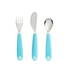 Munchkin Splash™ Toddler Fork, Knife & Spoon Set