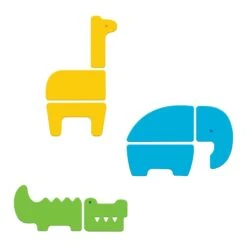 Munchkin Safari™ Foam Puzzle Set For Bath -Baby Products Sale Store MK17406 Safari Foam Puzzle Set 02