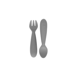 Ezpz Mini Utensils (8 Colours) -Baby Products Sale Store Mini Utensils gray clean