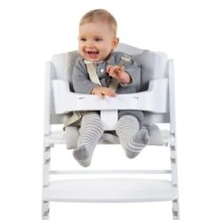 Childhome Lambda 3 Baby High Chair + Feeding Tray - White 17 Childhome Lambda 3 Baby High Chair + Feeding Tray - White -Baby Products Sale Store Moodshots CCSCGCPMG HCL3CW MOOD