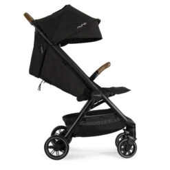 Nuna Trvl 2023 - Caviar (w/ Rain Cover & Travel Bag) [Pre Order ETA End Sep 2023] -Baby Products Sale Store Nuna TRVL Caviar Profile Recline US shadow web 2ad2