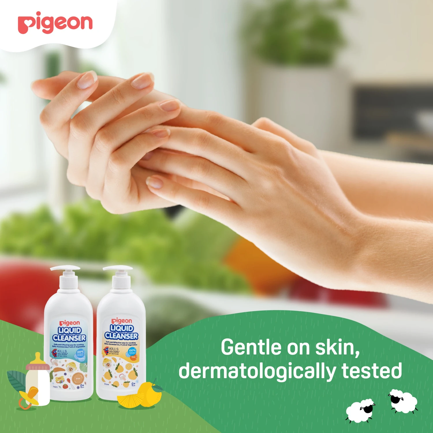 Pigeon Liquid Cleanser Yuzu 650ml Refill 2-in-1 4 Pigeon Liquid Cleanser Yuzu 650ml Refill 2-in-1 - Image 4