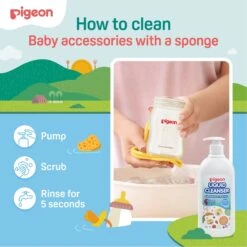 Pigeon Liquid Cleanser Refill 2-in-1 6 Pigeon Liquid Cleanser Refill 2-in-1 -Baby Products Sale Store PSPSI0012 Pigeon Liquid Cleanser Lifestyle 14032022 FINAL 02